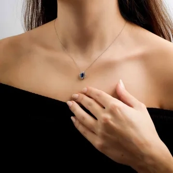 2,54 Toplam Karat Safir Renkli Pırlantalı Set